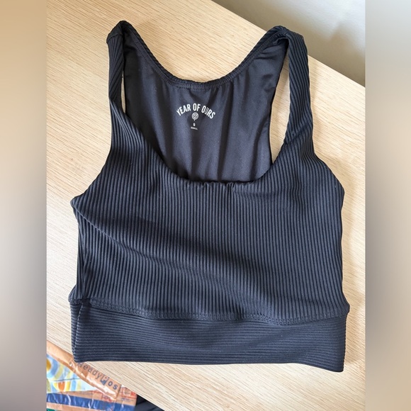 Year of Ours RIBBED GYM BRA black small - Picture 6 of 8